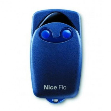 NICE FLO2 Télécommande Fob avec interrupteurs DIP-nouveau et original 433.92 MHz 